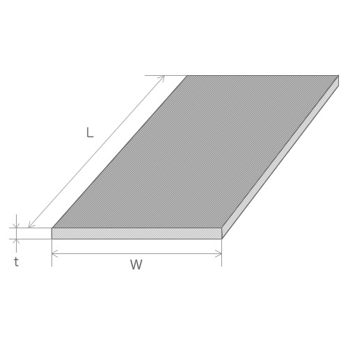 アルミ板:2x650x1955 (厚x幅x長さmm) 片面保護シート付 :al2x650x372
