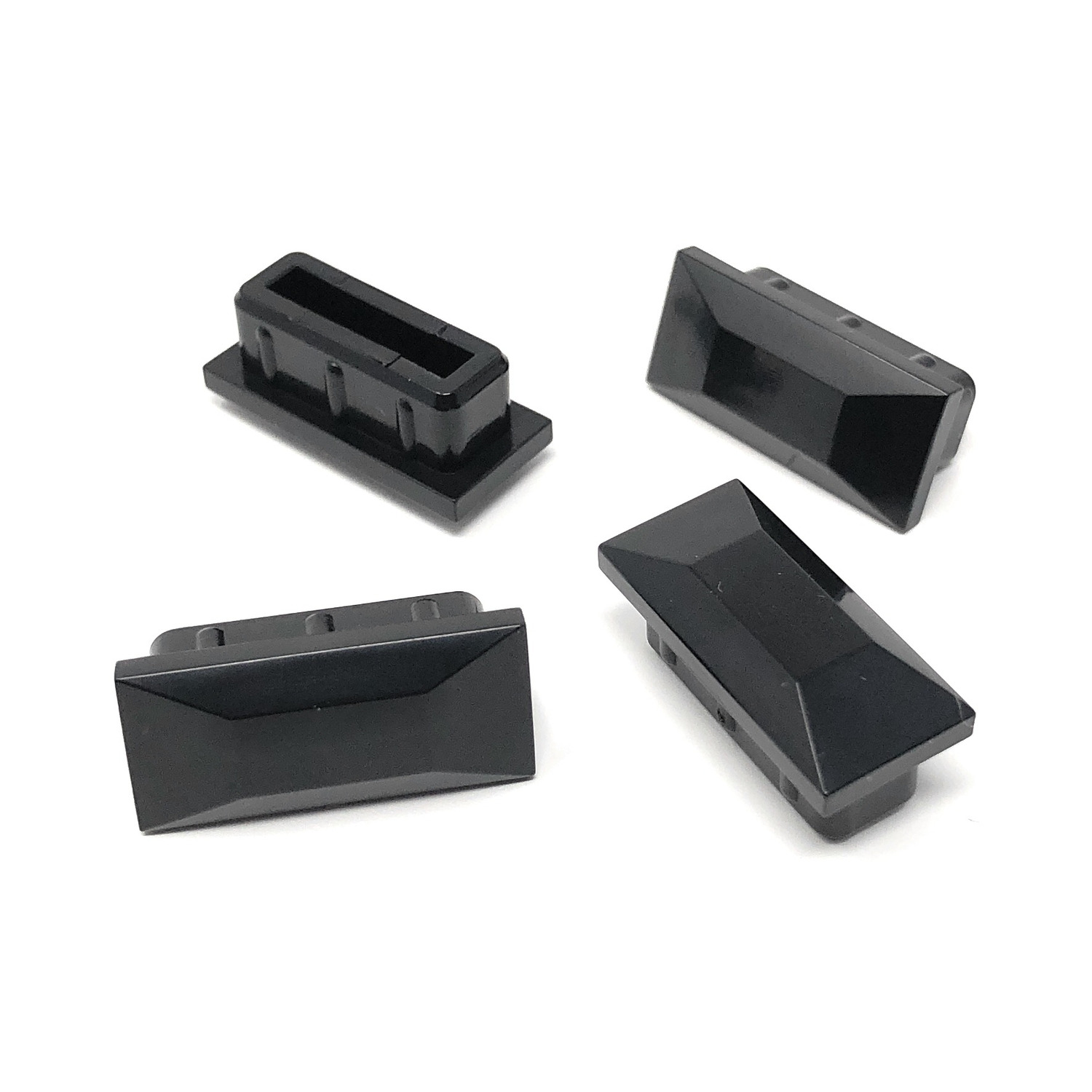 角パイプ用エンドキャップ(ABS樹脂製) 矩形(長方形) 角パイプ