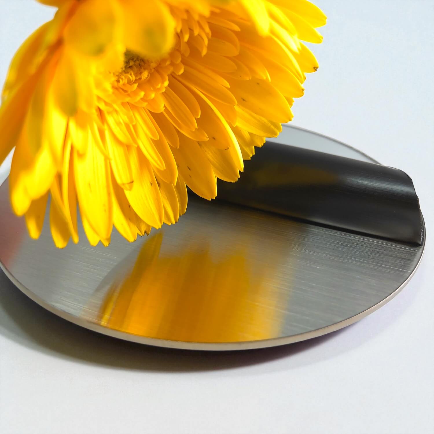 ステンレス SUS304 HL(ヘアライン)片面研 丸切り 板厚1.2mm ご指定の