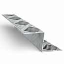 アルミ チェッカープレート Z曲げ 板厚2.0mm