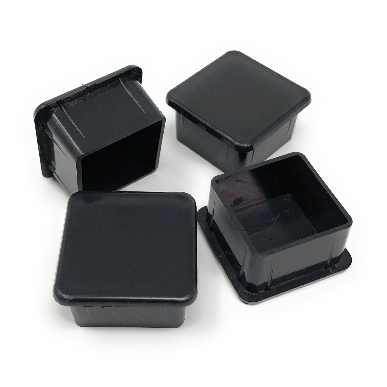 角パイプ用エンドキャップ(ABS樹脂製) 正方形 角パイプ 1.6x31x31用