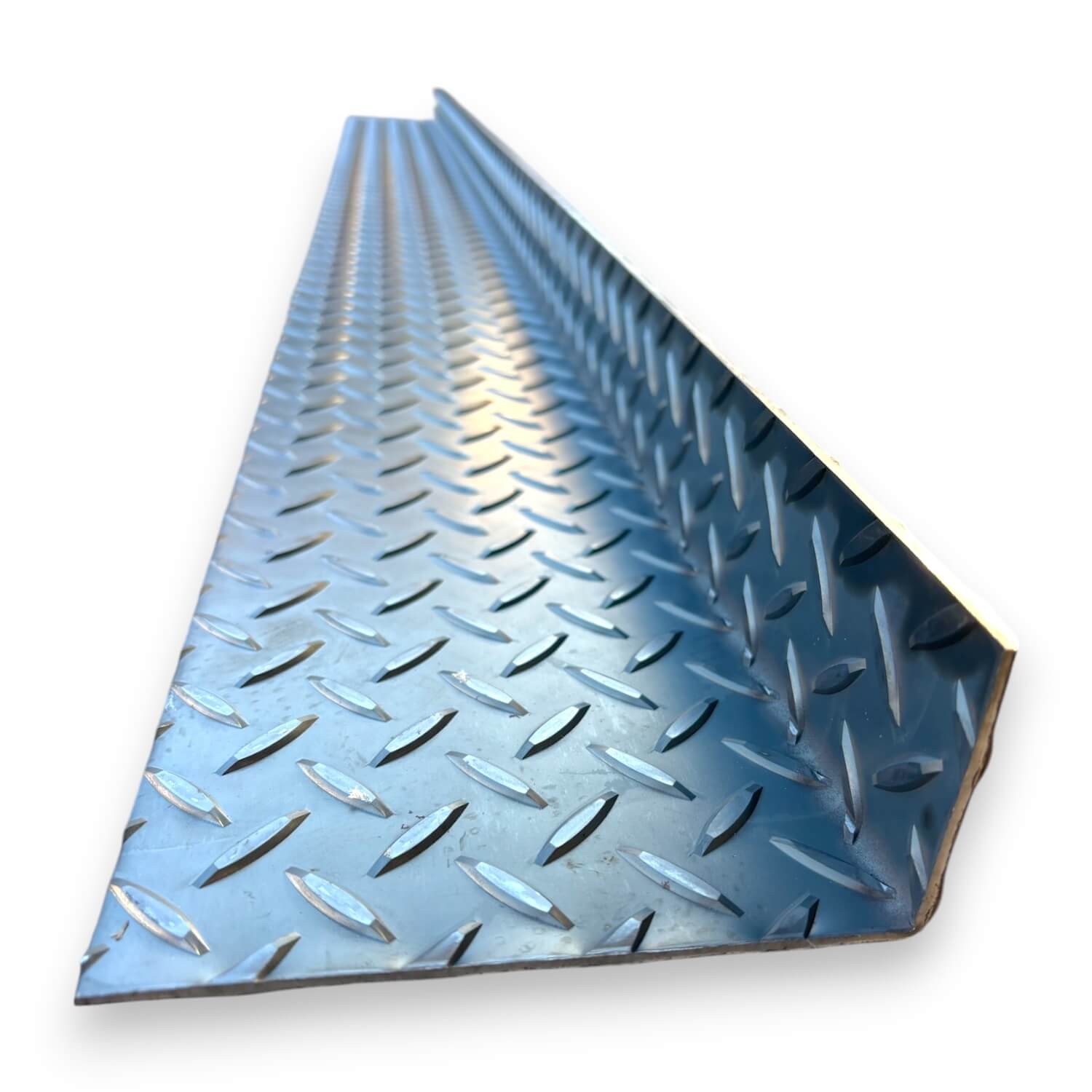 シマ鋼板 L字曲げ加工 板厚6.0mm | 鋼屋(はがねや)