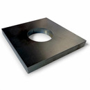 鋼板 日の丸切り(ガス溶断) 板厚9.0mm