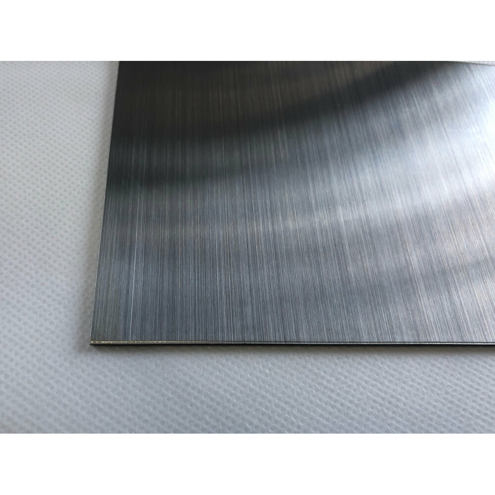 ステンレス切板 SUS304 HL(ヘアライン)片面研磨 ビニール保護貼り(SPV
